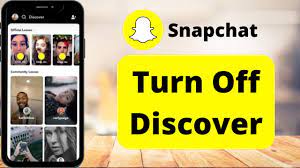 How to Turn Off Discover on Snapchat