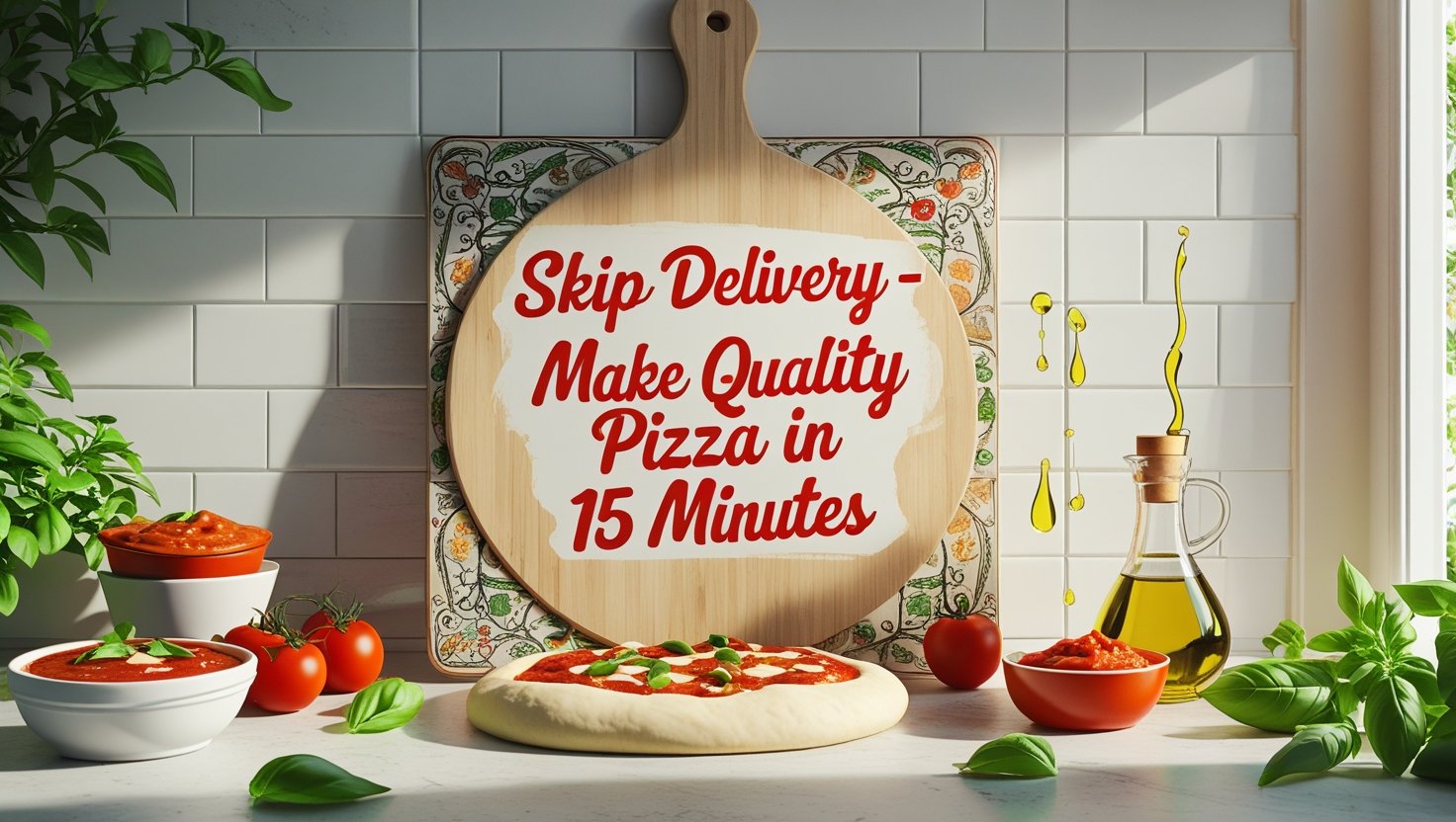 Skip Delivery | Make Quality Pizza in 15 Minutes